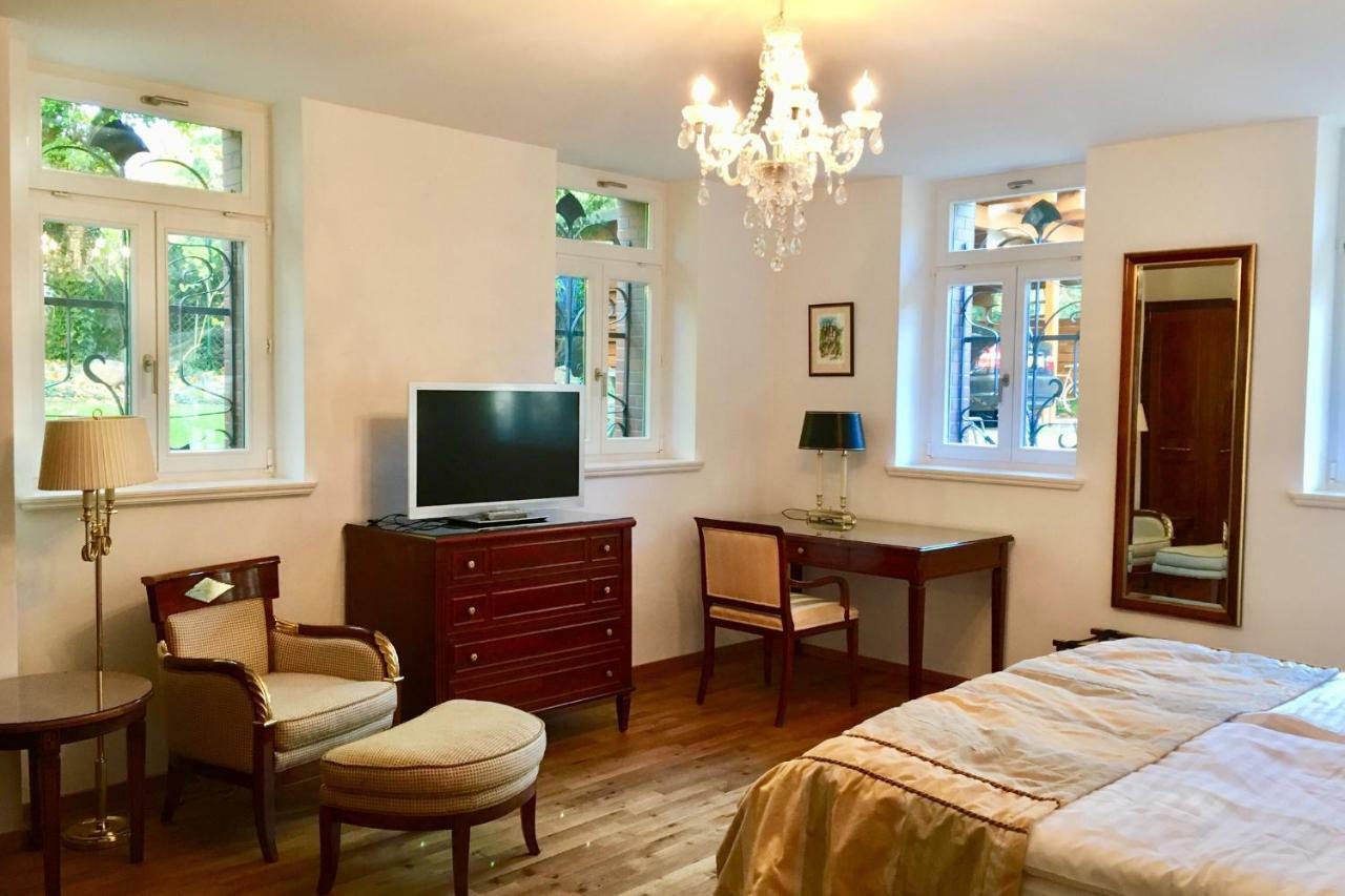 Appartment Villa Am Bretschneiderpark ไลป์ซิก ภายนอก รูปภาพ