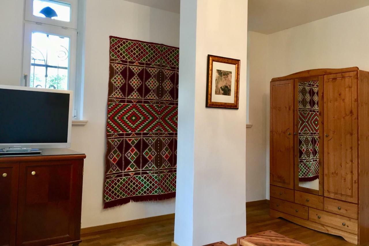 Appartment Villa Am Bretschneiderpark ไลป์ซิก ภายนอก รูปภาพ