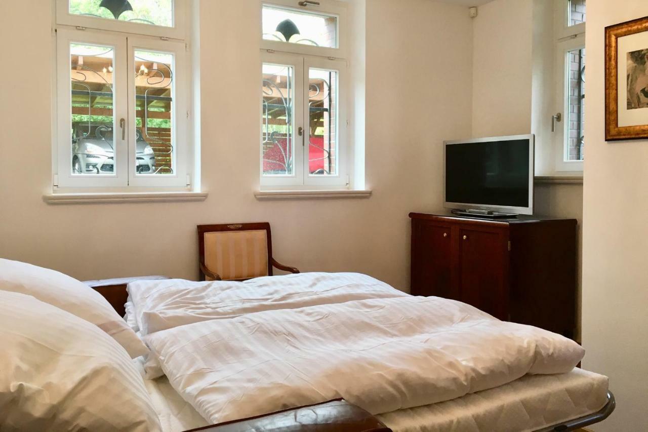 Appartment Villa Am Bretschneiderpark ไลป์ซิก ภายนอก รูปภาพ